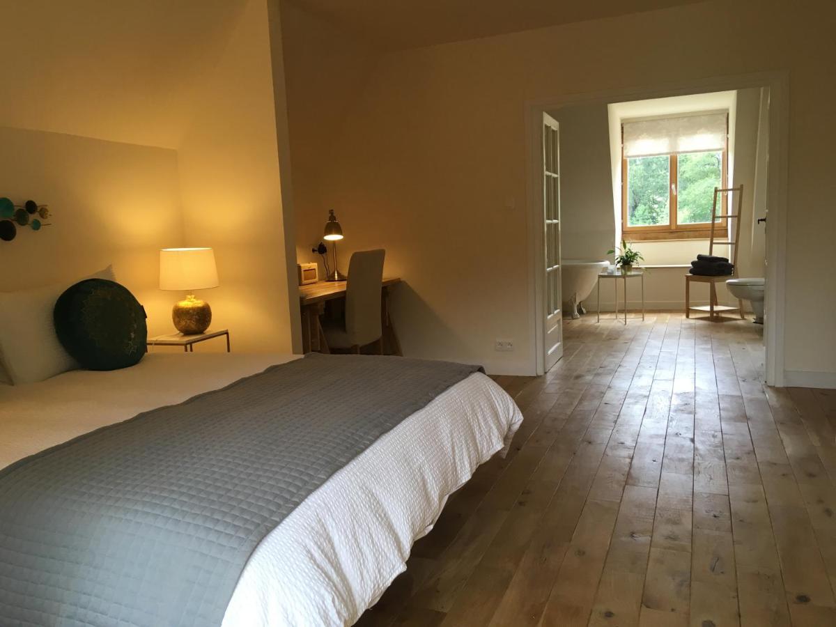 Chateau De Belespy La Bastide-de-Besplas Kamer foto